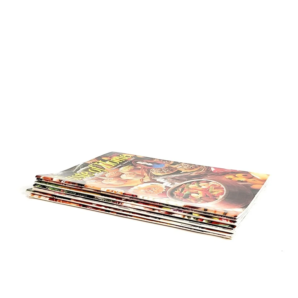 Taste of Home Magazine Lot of 7 Vintage 1996-1999 Cooking Recipes Good Condition